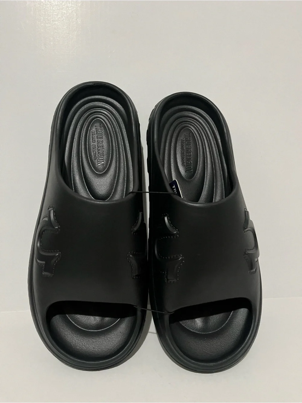 True Religion Tupac Molded Men’s Black Slide Sandals